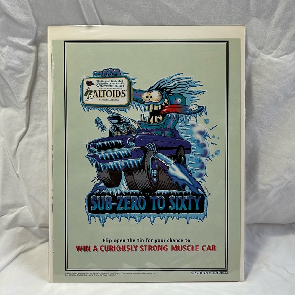 Altoids Magazine Advertisement Stanley Mouse